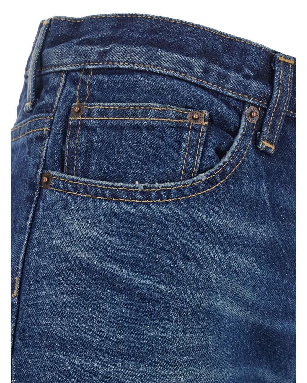 Totême Blue Classic Slim Jeans