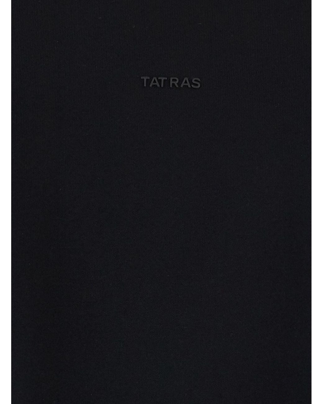 Tatras Black T-Shirt 'Niso' With Round Neck And Short Sleeves For for men
