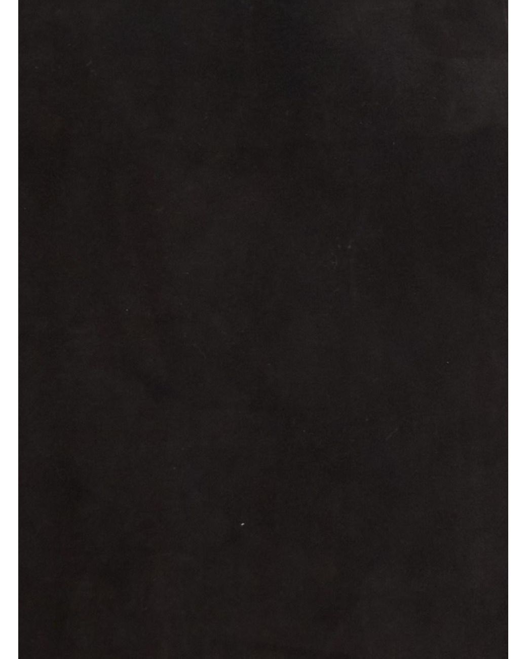ROTATE BIRGER CHRISTENSEN Black Miniskirt Suede Leather Skirt