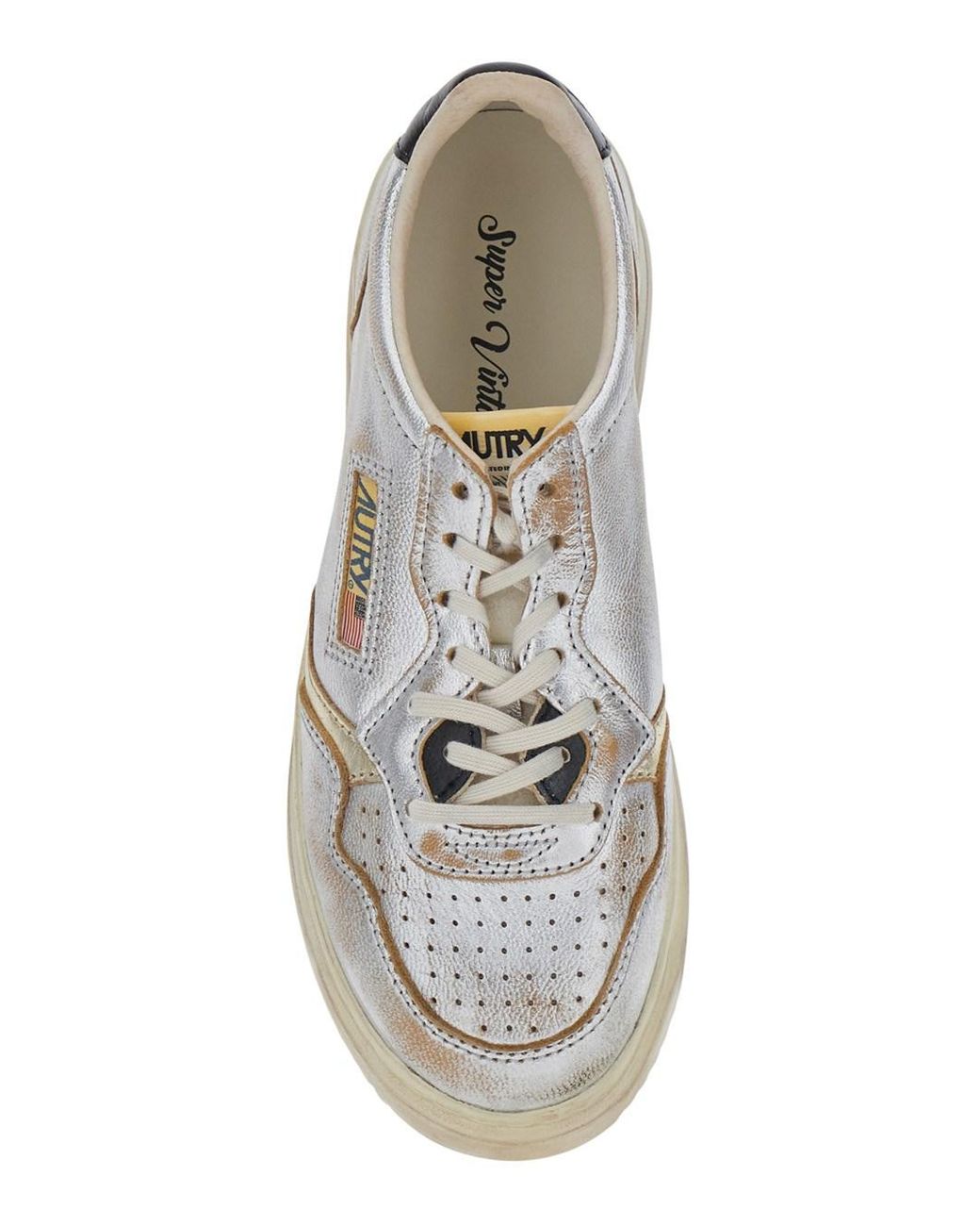 Autry White Sneakers Leather Trainers