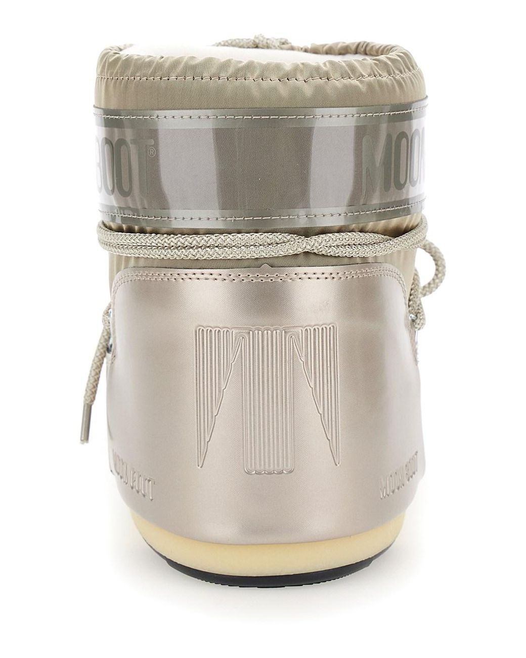 Moon Boot Natural Snow Boots With Bow