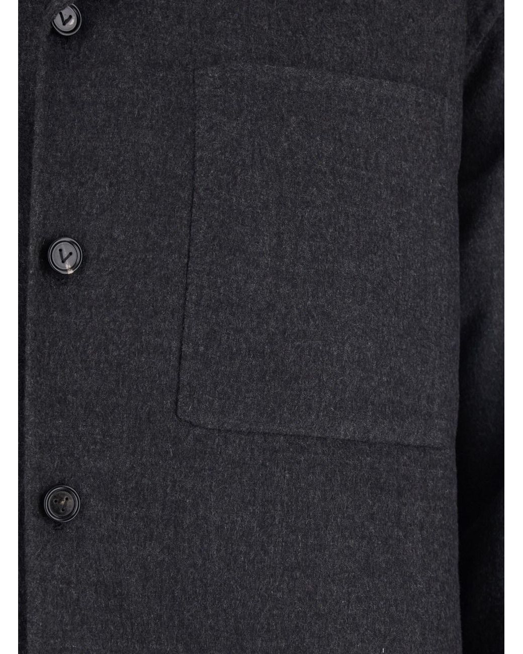 Bottega Veneta Blue Jacket With Wide Notched Revers for men