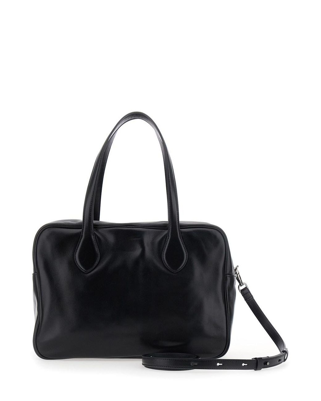 Brunello Cucinelli Black Handbag With Adjustable And Removable Shoulde