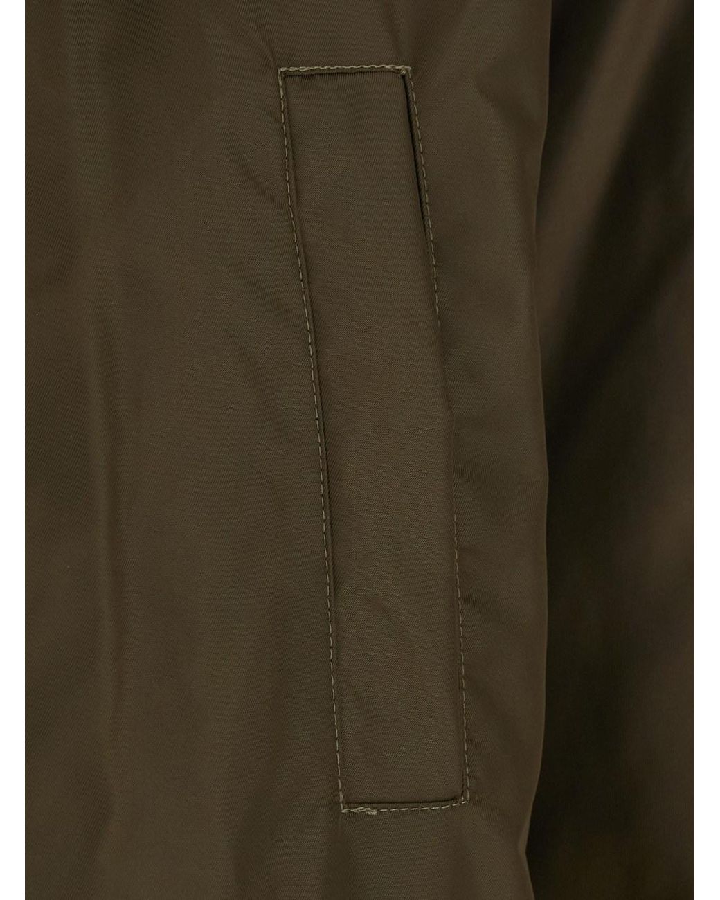 STAND Green Thilda Jacket Shiny Nylon
