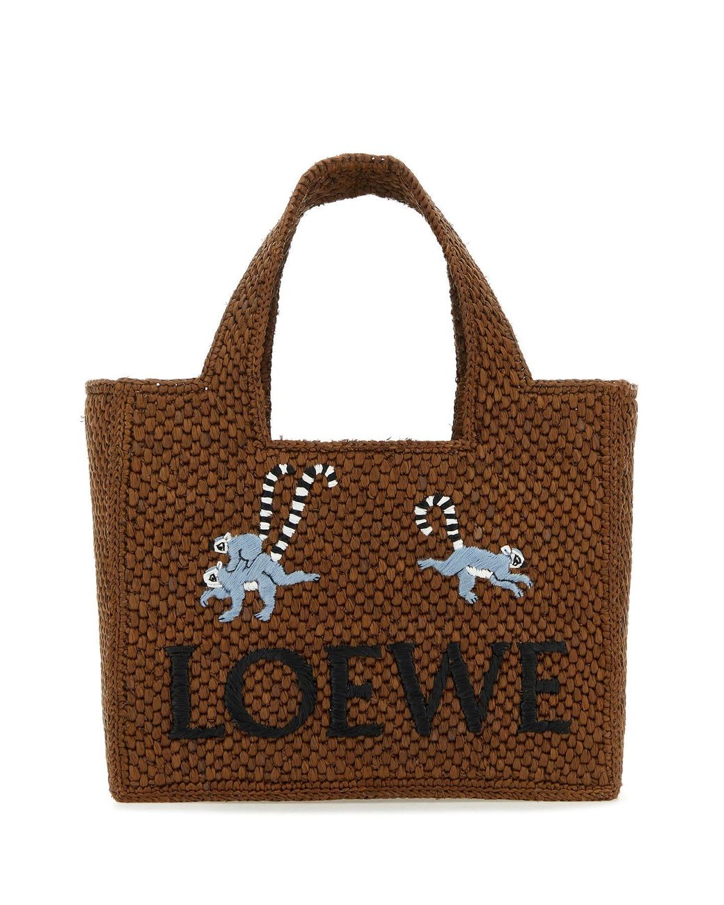 Borsa paglia loewe sale