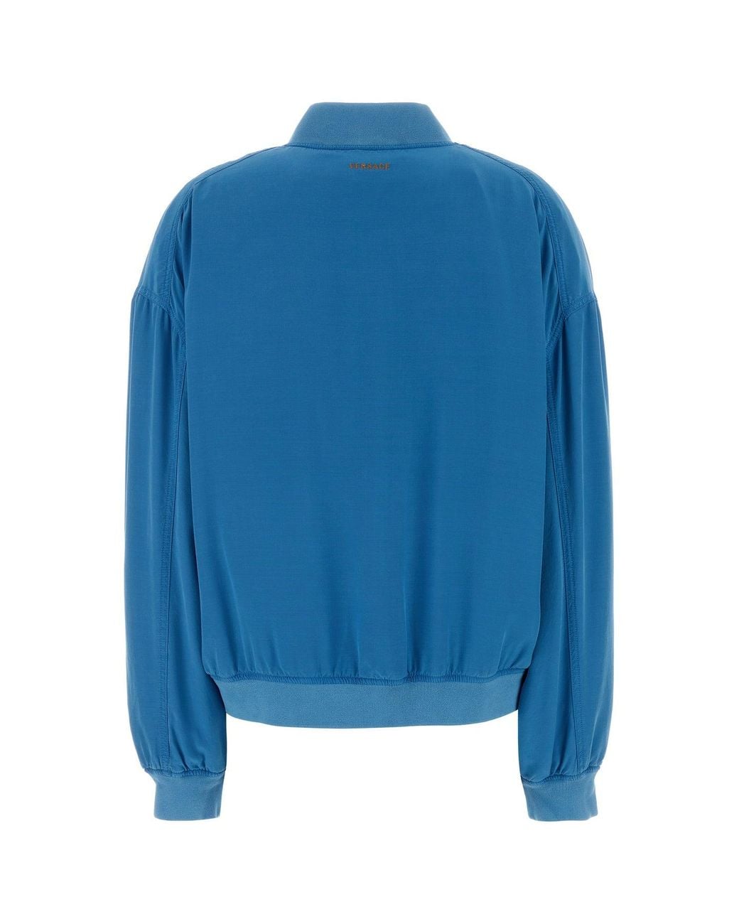 Versace Light-blue Poplin Jacket