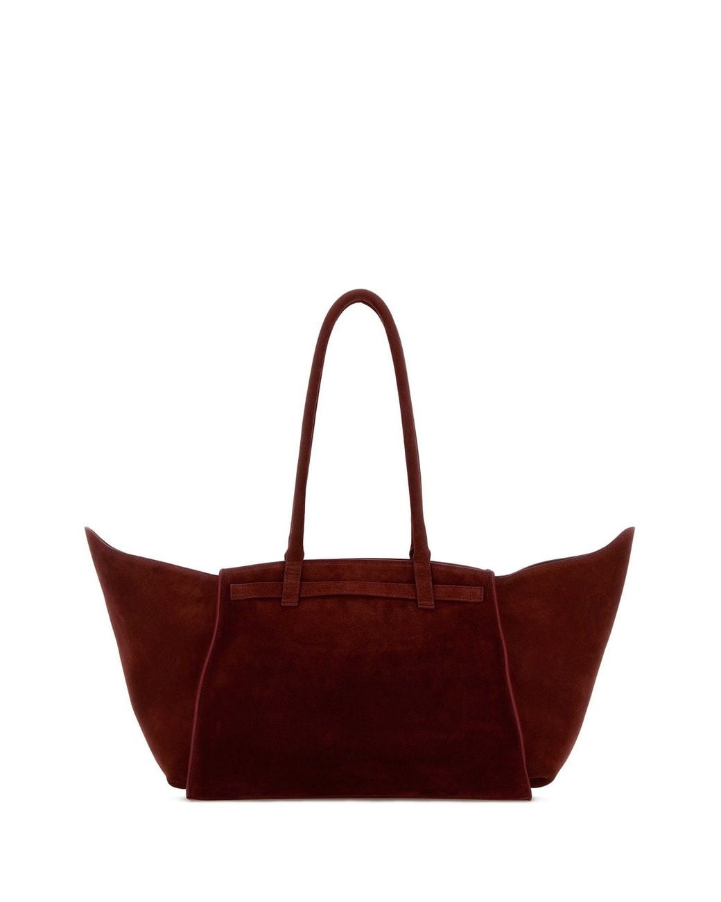 Benedetta Bruzziches Tiziano Red Suede Mame Handbag