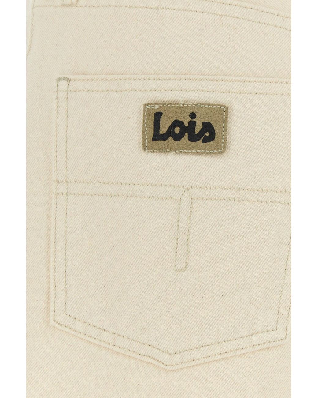 ショートパンツ LOIS JEANS Sand denim Ada bermuda shorts Lois Sand Denim Ada Bermuda Shorts in Natural | Lyst