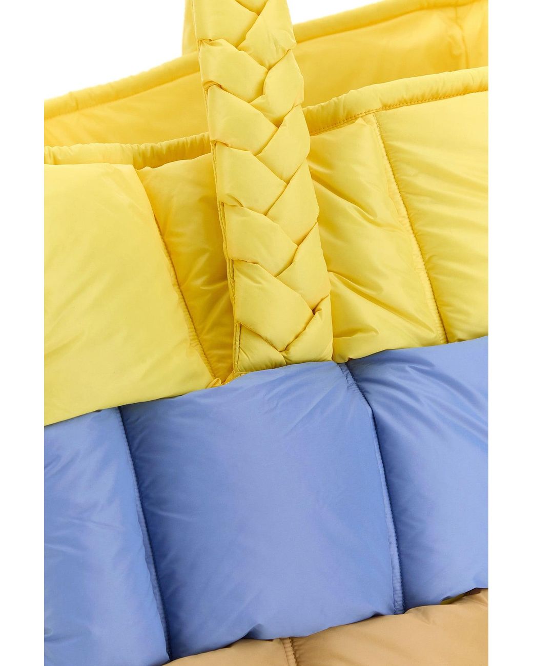 RAXXY Yellow Multicolor Fabric Shopping Bag