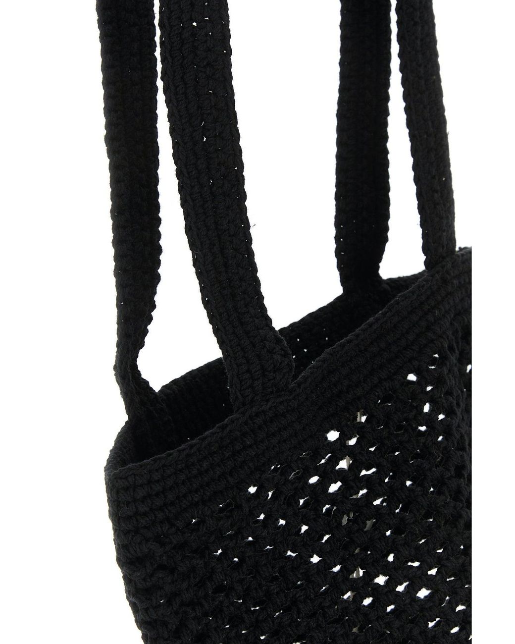 ショルダーバッグ gimaguas Black crochet Fisherman shoulder bag Gimaguas Black Crochet Fisherman Shoulder Bag Gimaguas