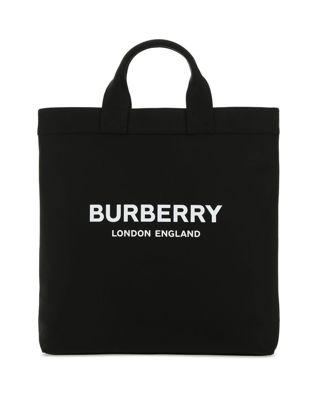 Burberry Econyl Shopping Bag in Black for Men | Lyst