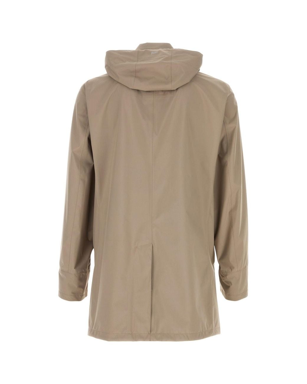 Herno Natural Cappuccino Polyester Jacket for men