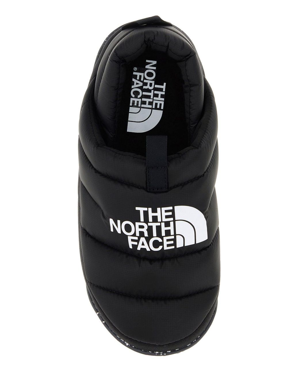 The North Face Black Ripstop Nuptste Slippers for men
