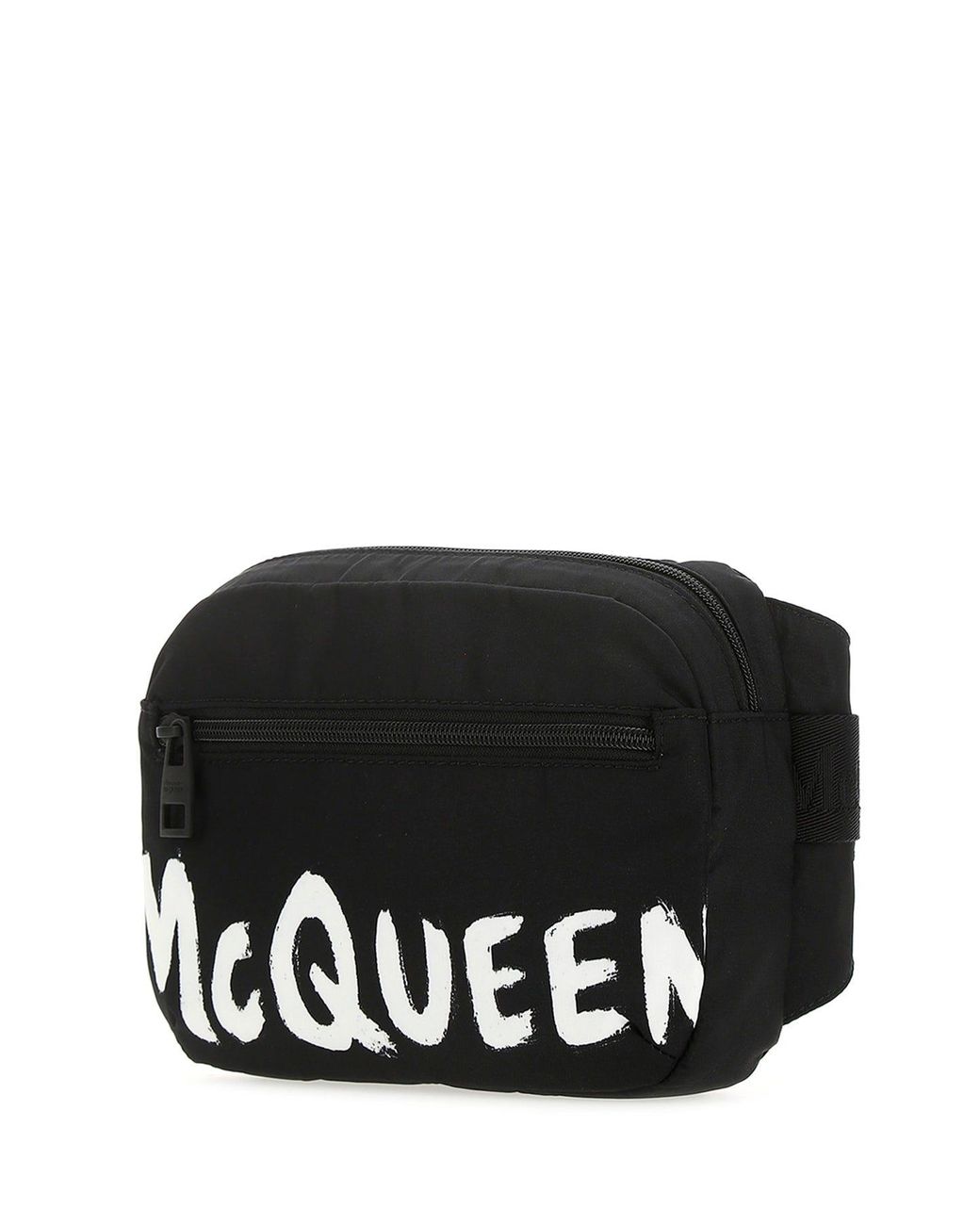 Alexander McQueen Synthetic Black Nylon Belt Bag for Men | Lyst
