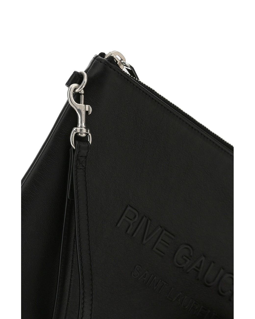 Pochette rive gauche di Saint Laurent in Black da Uomo