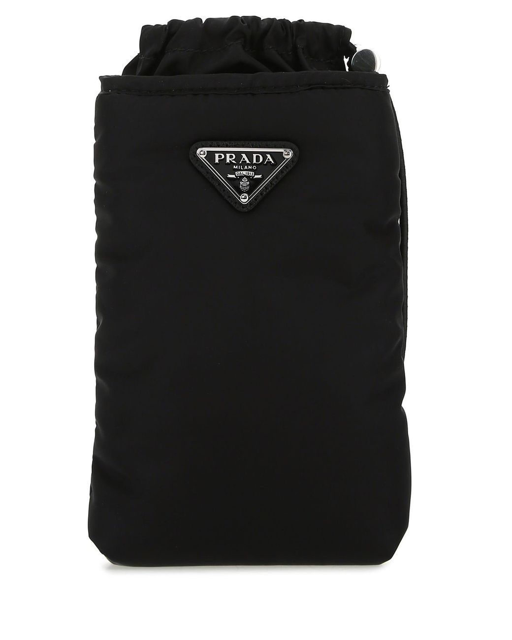 Prada Porta Cellulare in Black for Men Lyst