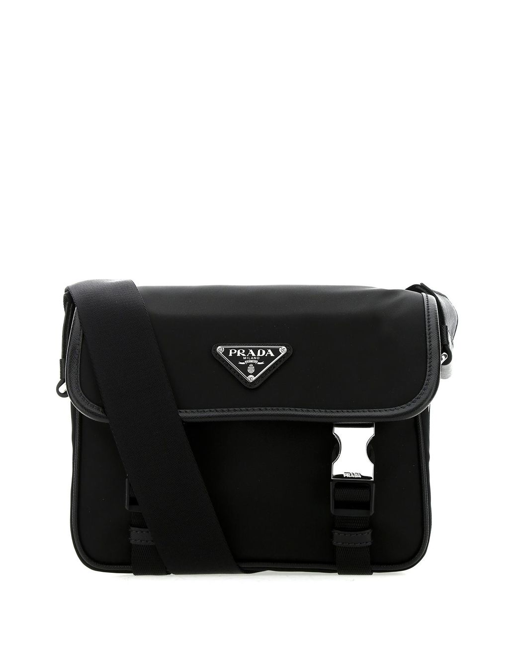 Prada Synthetic Re-nylon Crossbody Bag in Black for Men - Lyst