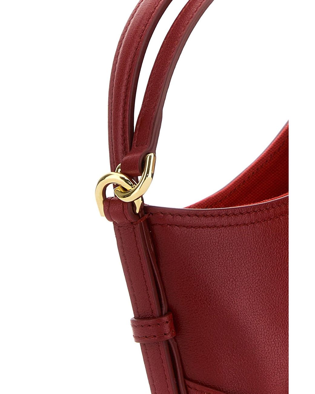 Givenchy Red Leather Nano Voyou Handbag | Lyst