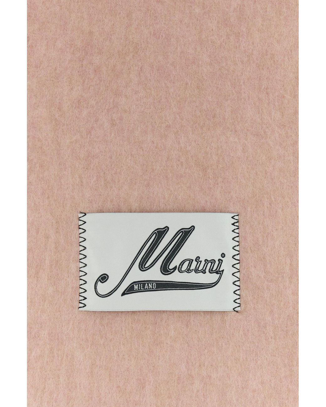 Sciarpa in misto alpaca rosa di Marni in Pink da Uomo