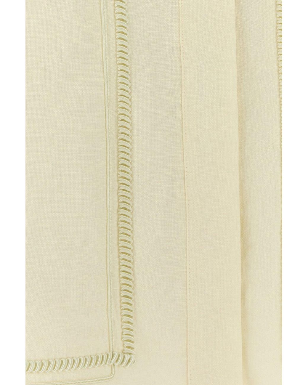 Tシャツ・カットソー camilla and marc Cream linen blend Fortuna shirt Camilla & Marc Cream Linen Blend Fortuna Shirt in White | Lyst