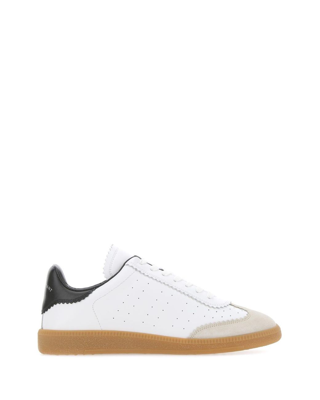 Étoile Isabel Marant Multicolor Leather Brycy Sneakers in White - Lyst