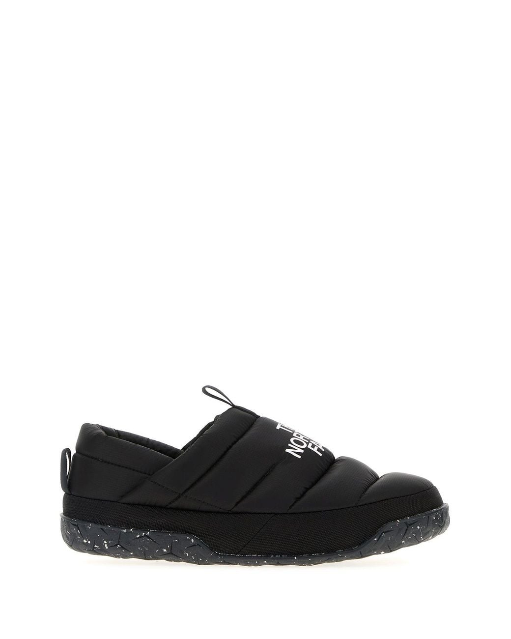 The North Face Black Ripstop Nuptste Slippers for men