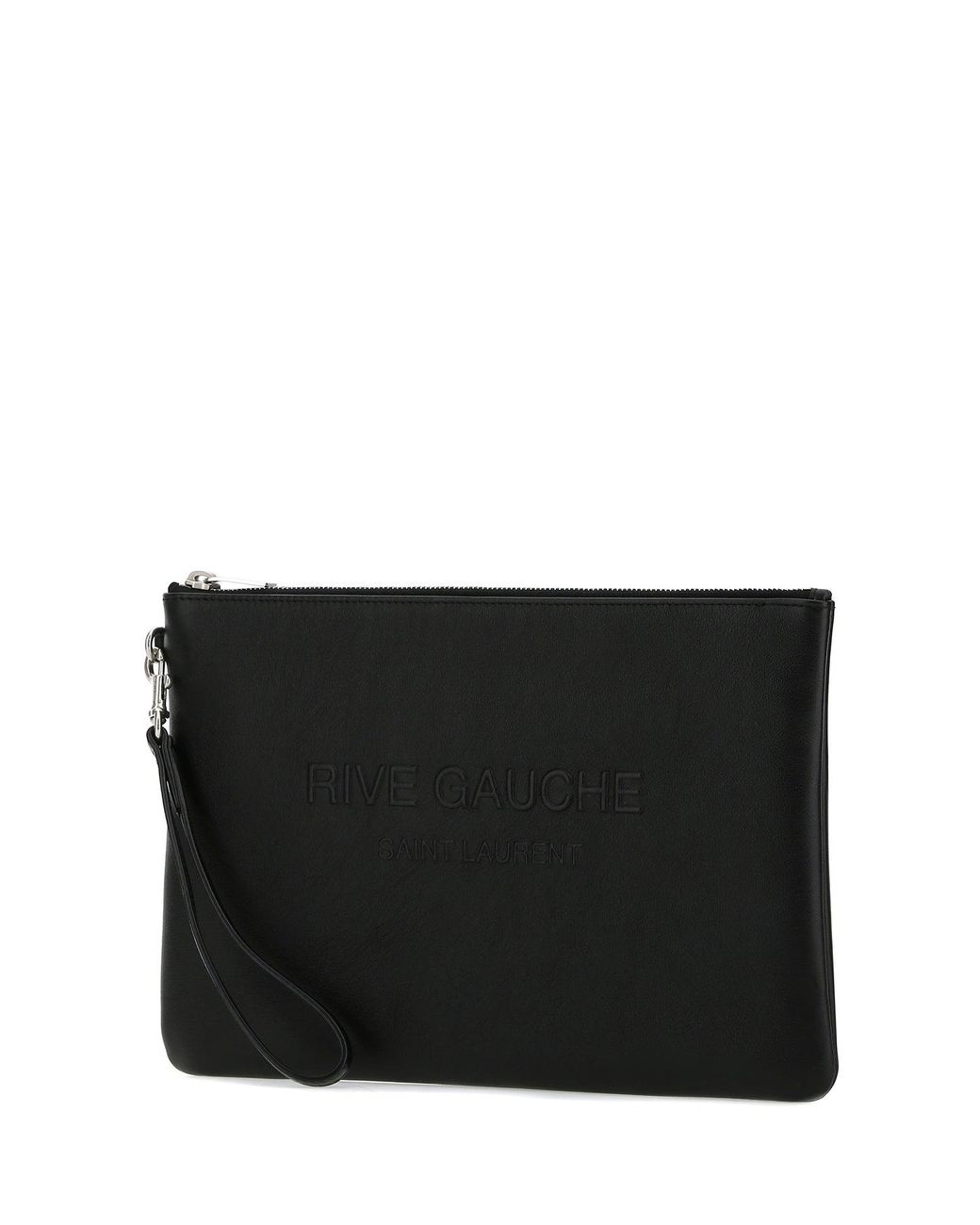 Pochette rive gauche di Saint Laurent in Black da Uomo