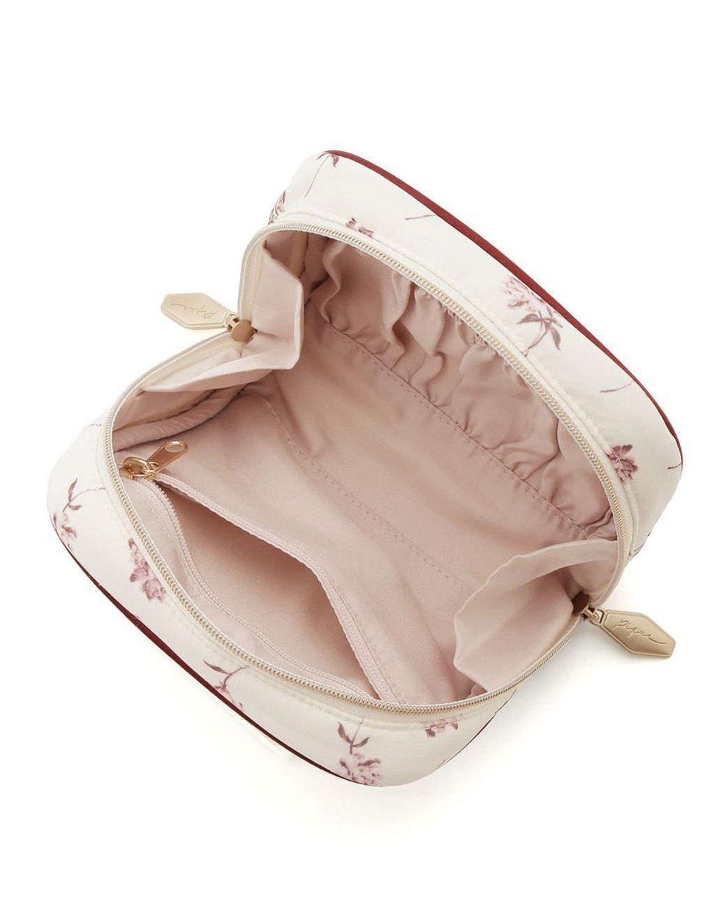 gelato pique Natural Rose Patterned Square Pouch