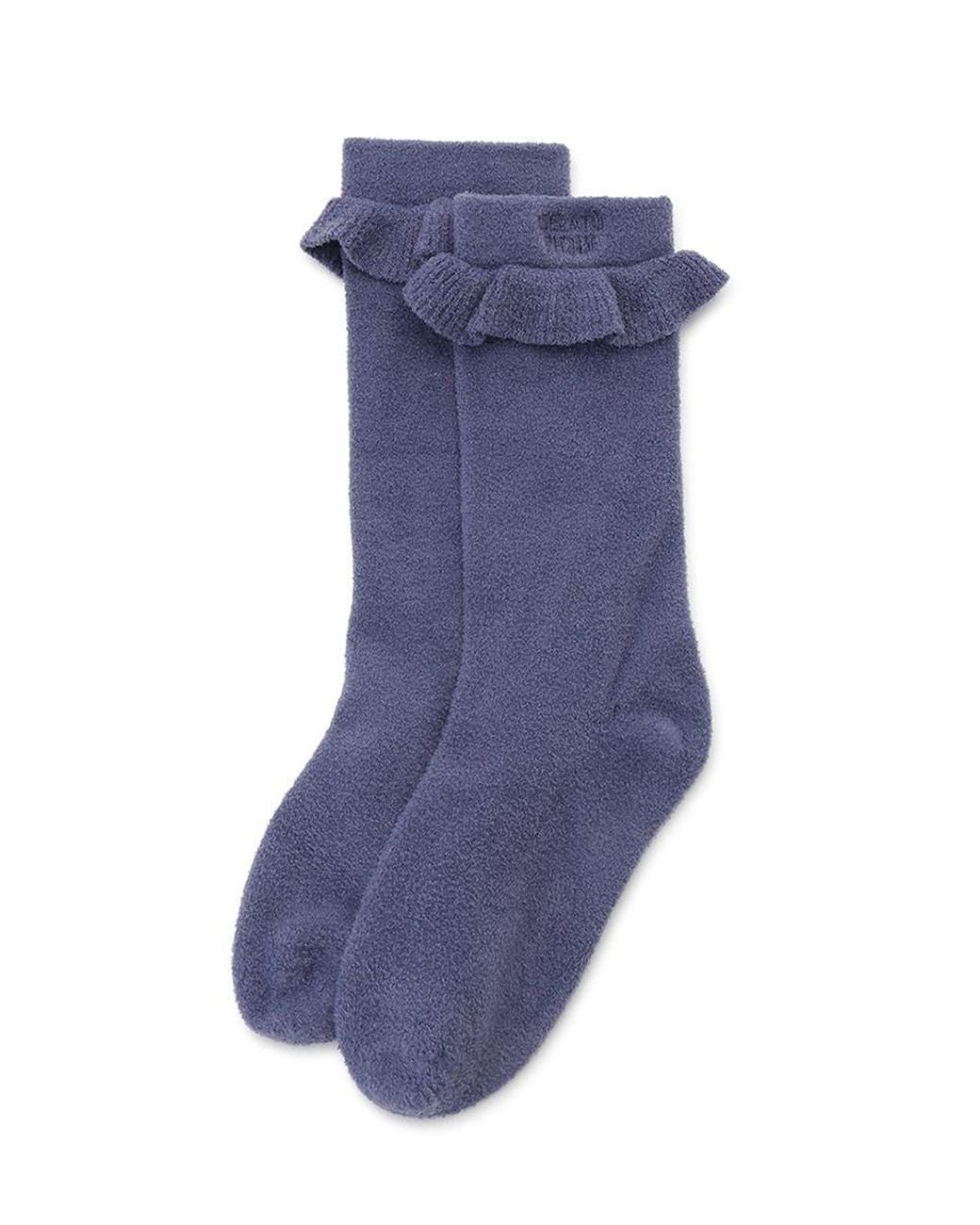 gelato pique White Frill Logo Socks