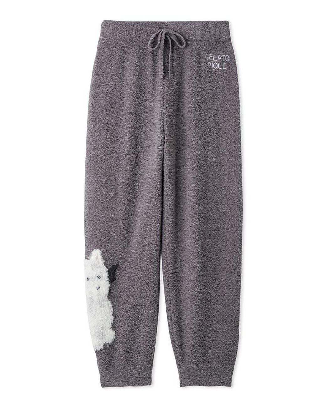 gelato pique [Halloween] Night Parade Dogs Jacquard Pants in Gray for ...