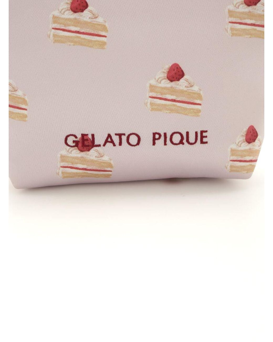 gelato pique Pink Cake Cake Pattern Print Pouch Print Tissue Pouch