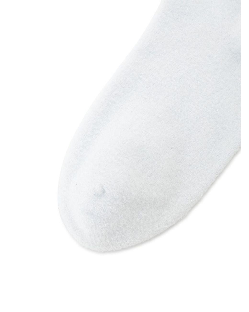 gelato pique White Frill Logo Socks