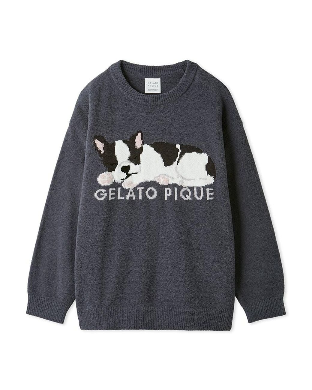 gelato pique Sleeping Dog Pullover Sweater in White | Lyst