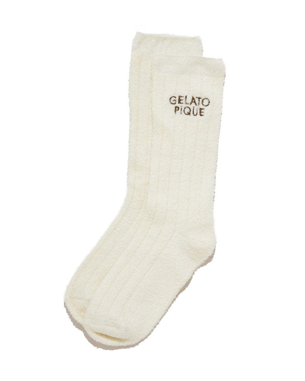gelato pique Gray Hot Smoothie Cold Season Socks