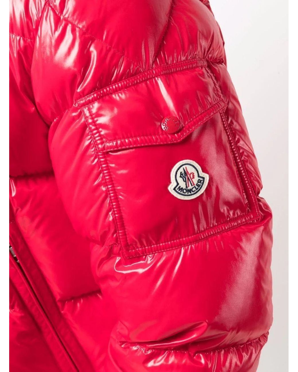 Moncler Synthetic Red Ecrins Down 