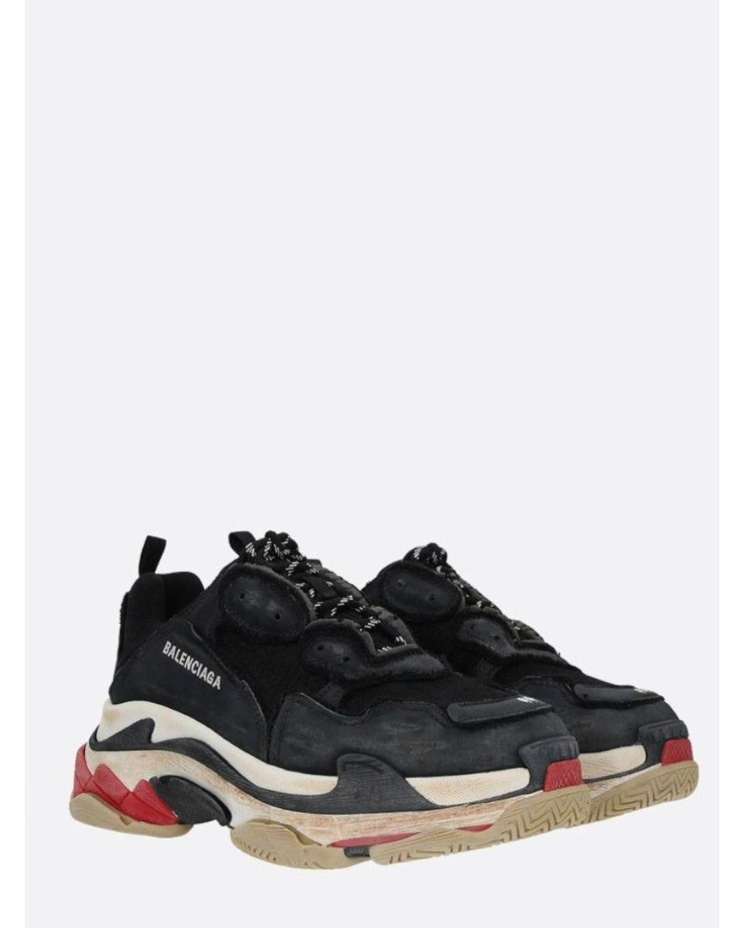 Balenciaga Multicolored Triple S Sneakers In Eco-leather And Mesh for Men |  Lyst