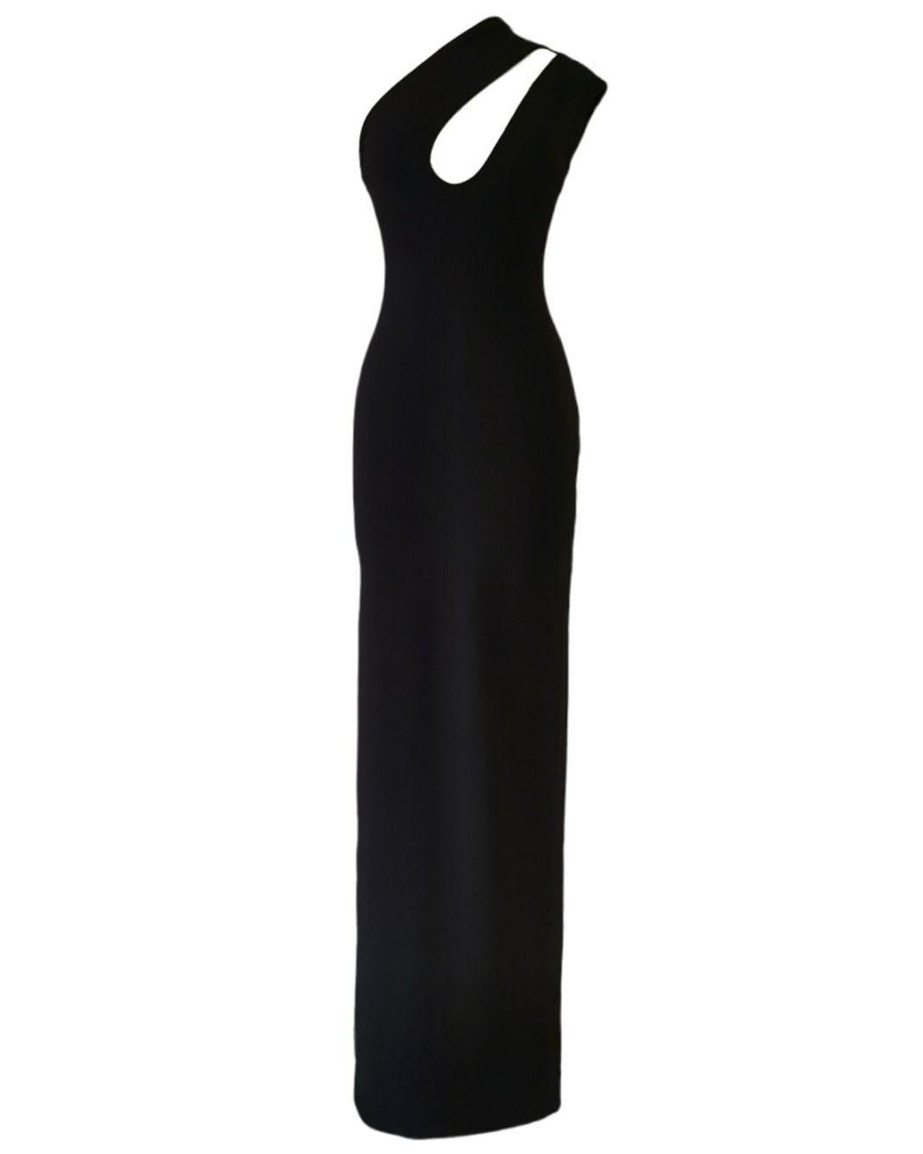 Solace London Black Krista Maxi Dress | Lyst