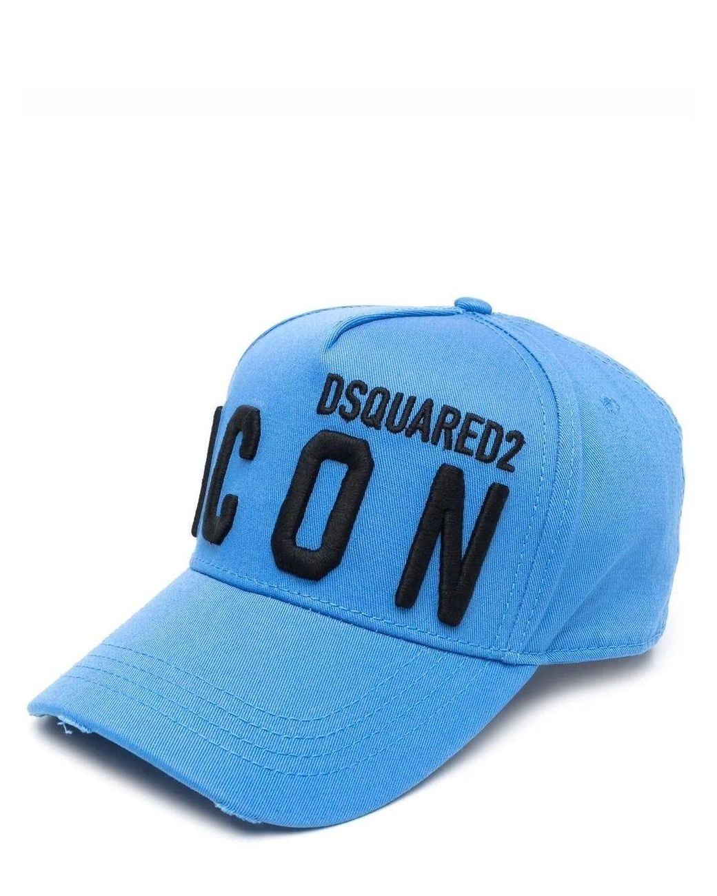 blue icon cap