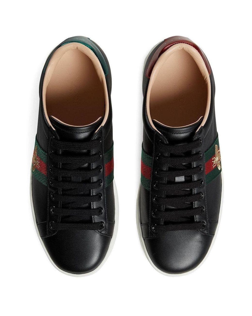 gucci women's ace embroidered platform sneaker