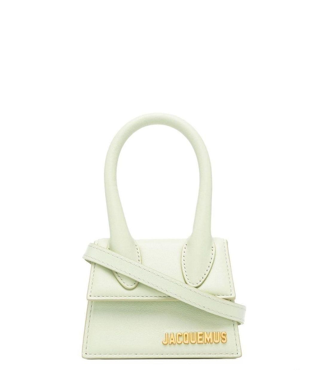 Jacquemus Le Chiquito Mini Green Bag in White | Lyst