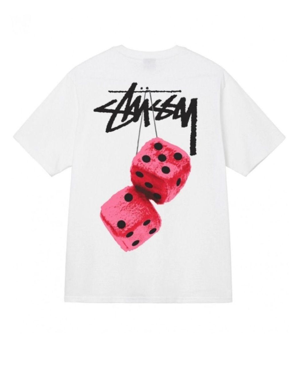 Stussy Graphic And Logo Print White T-shirt for Men | Lyst
