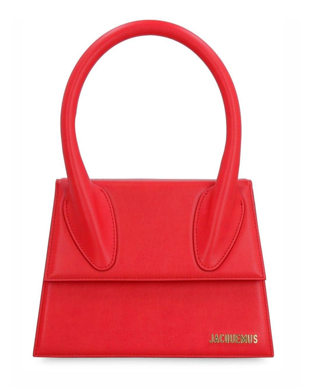 Jacquemus Leather Red Le Grand Chiquito Bag Lyst Canada