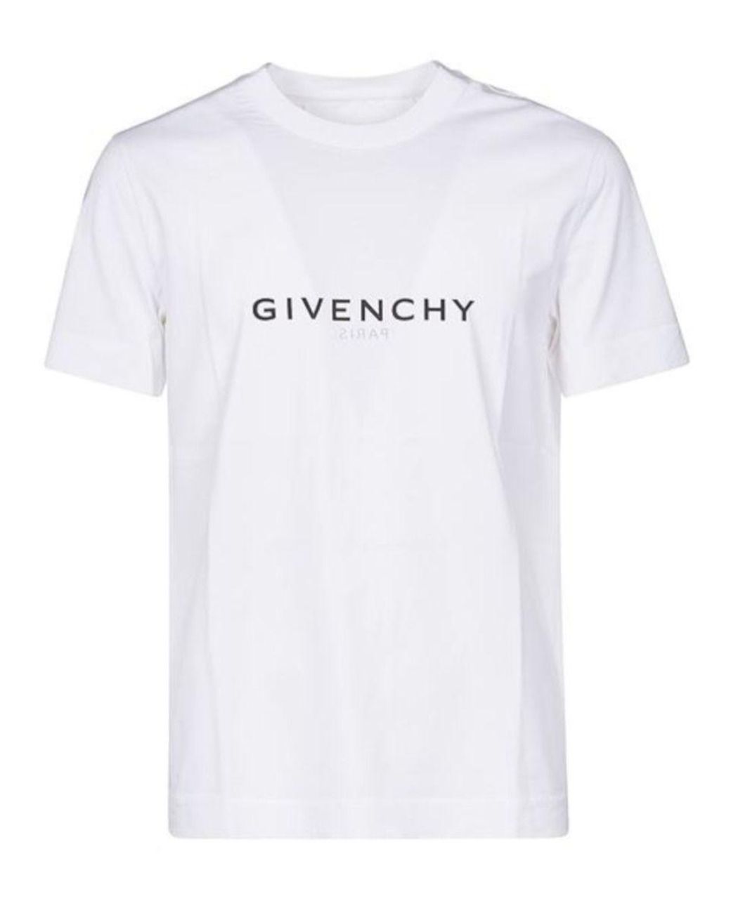Givenchy White Reverse Slim T-shirt for Men | Lyst