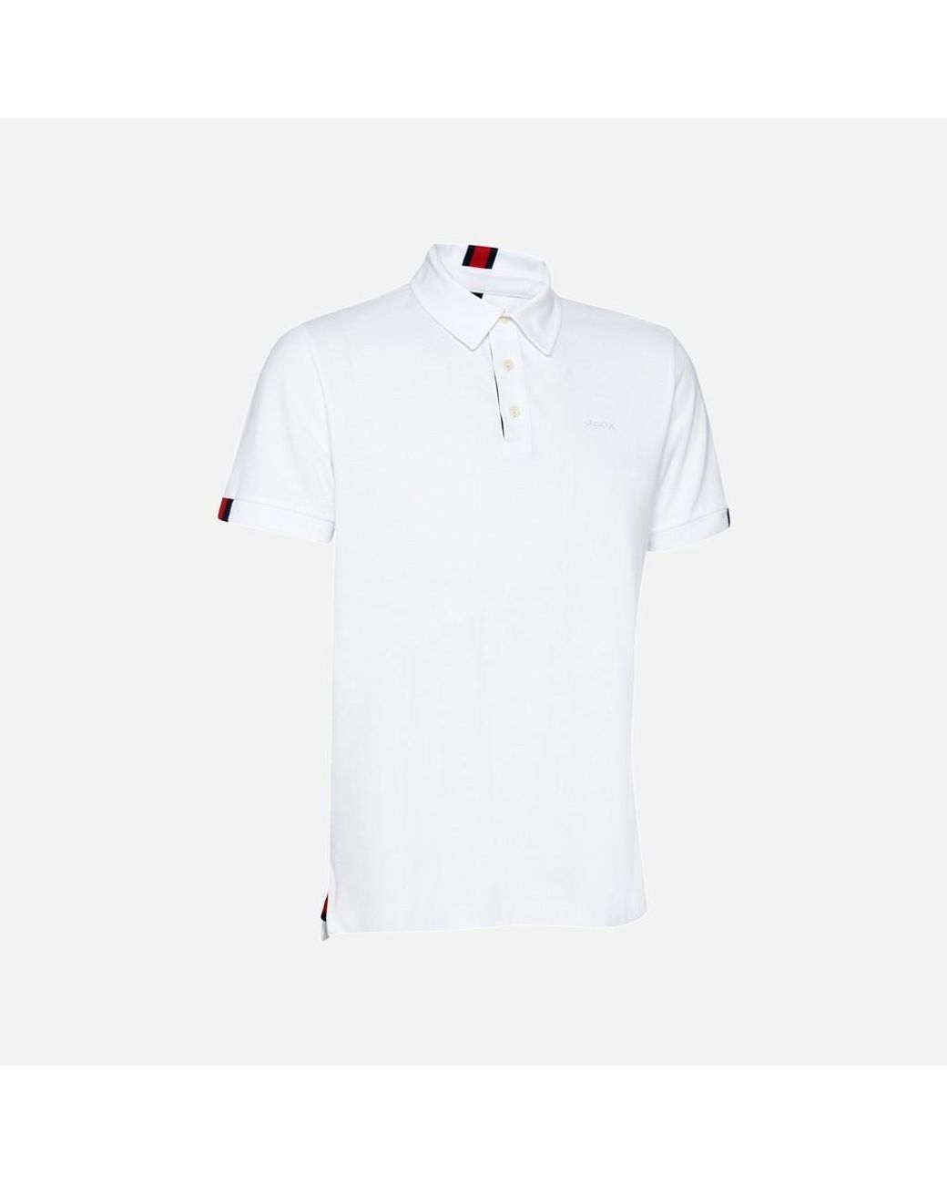 Geox White Polo for men