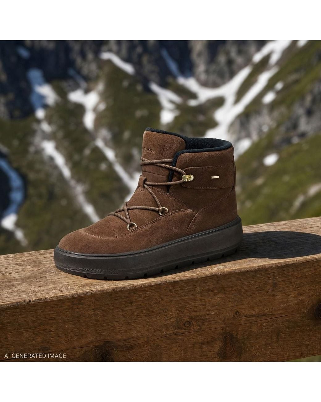 Geox Brown Kaula Abx