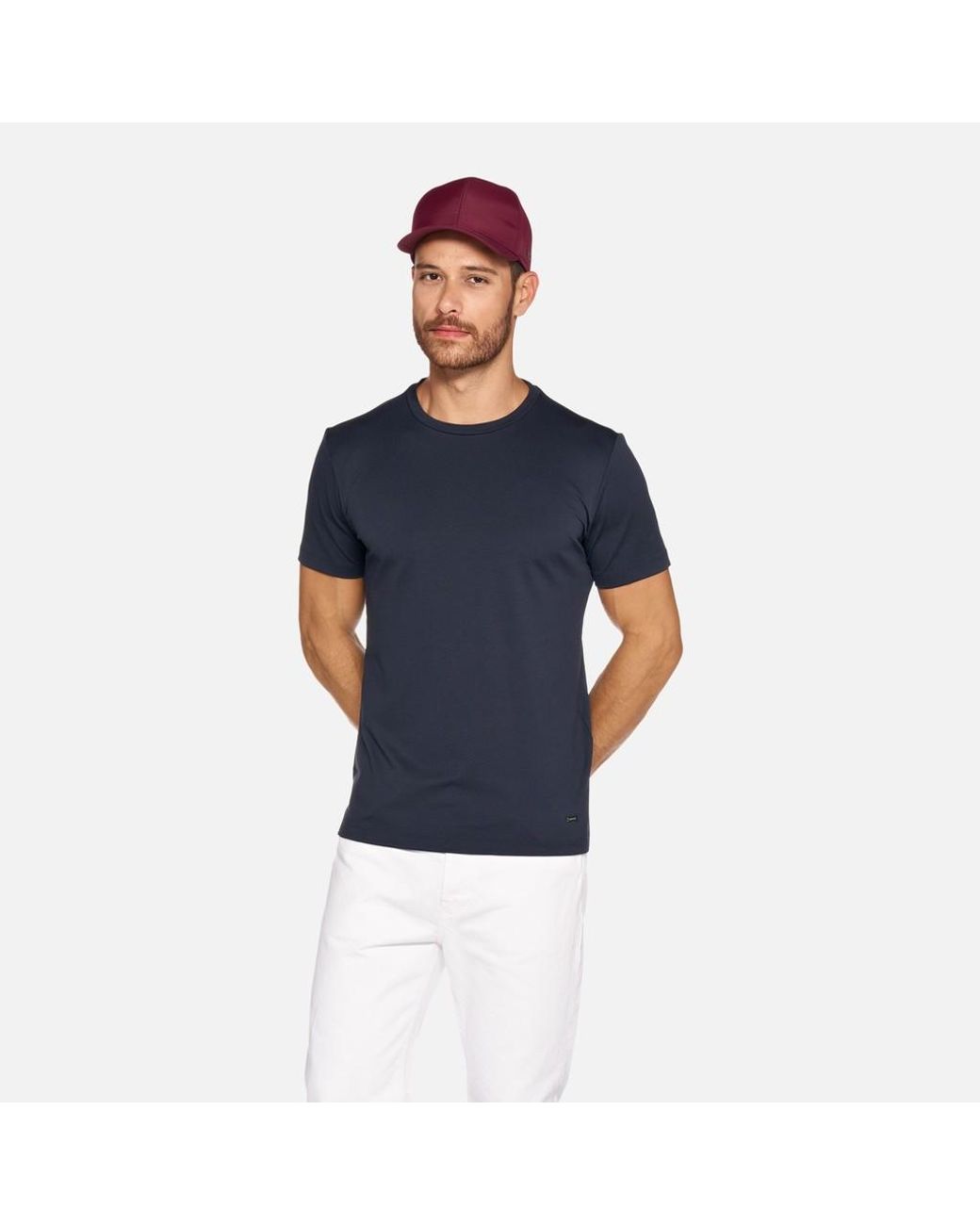 Geox Blue T-Shirt for men