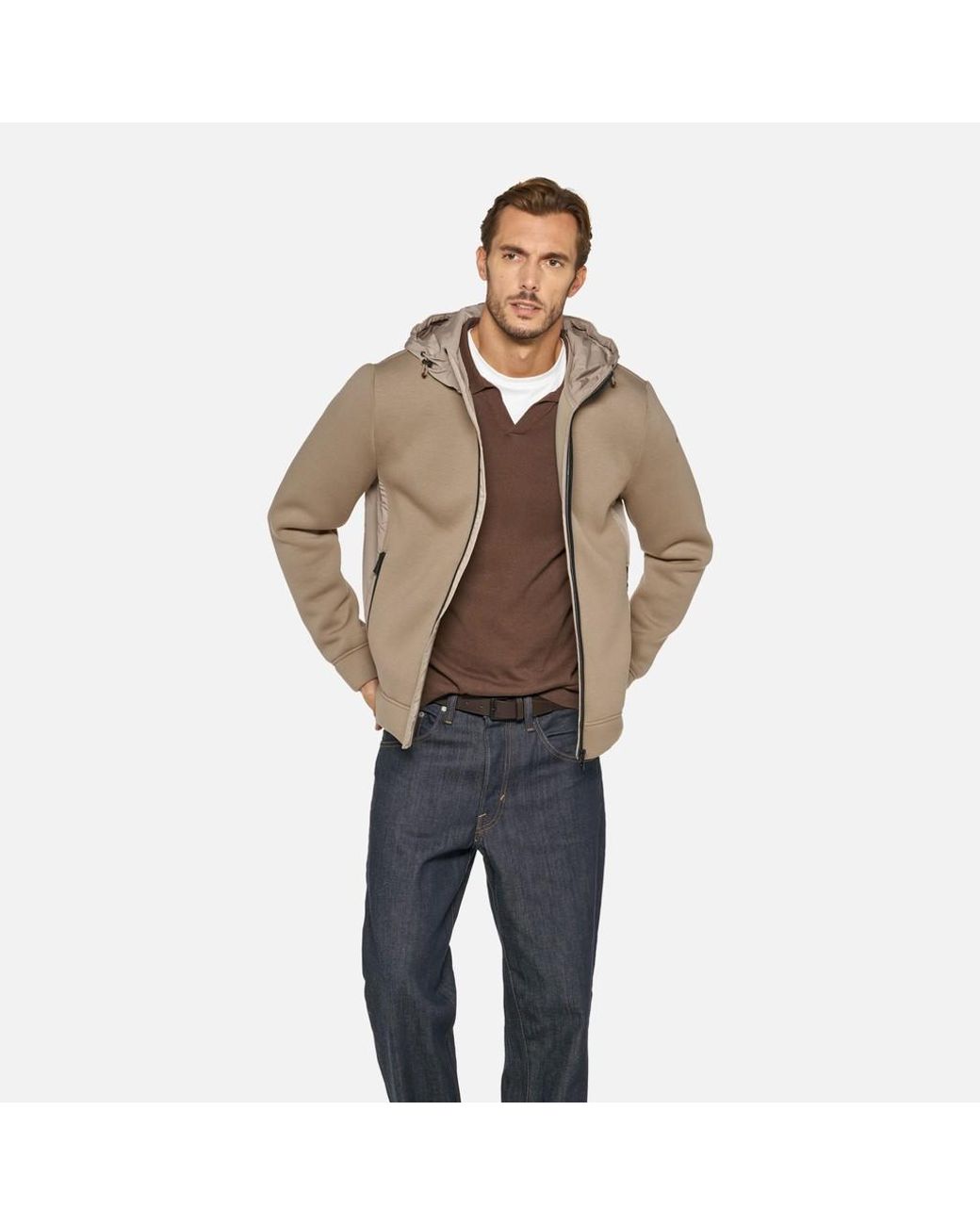 Geox Natural Sweater for men