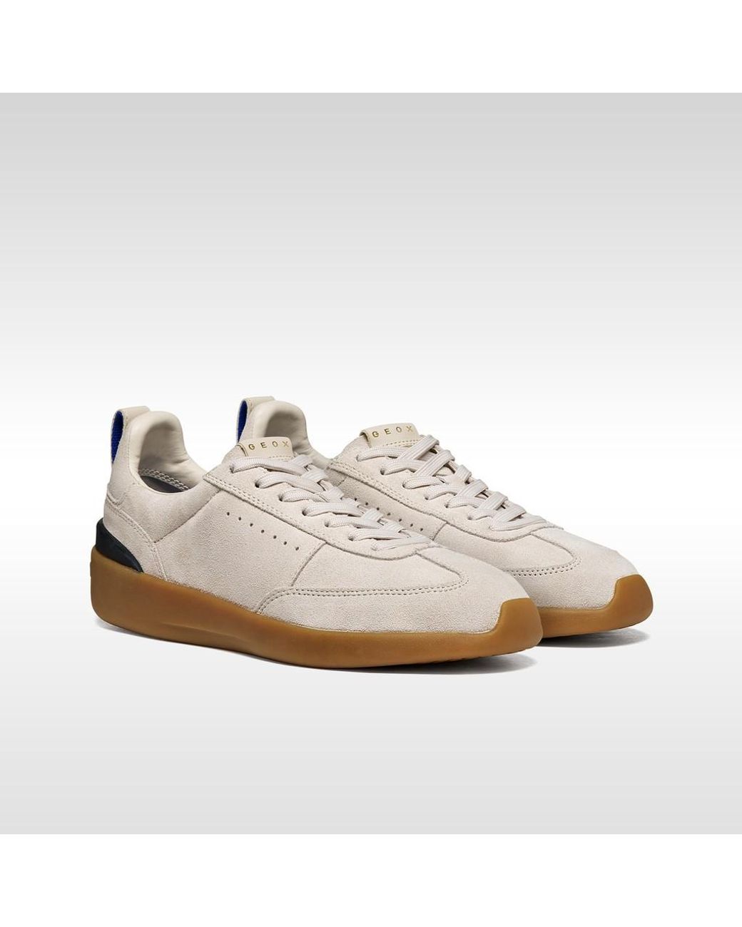 Geox White Gxrn-02 Light Sand/Papyrus