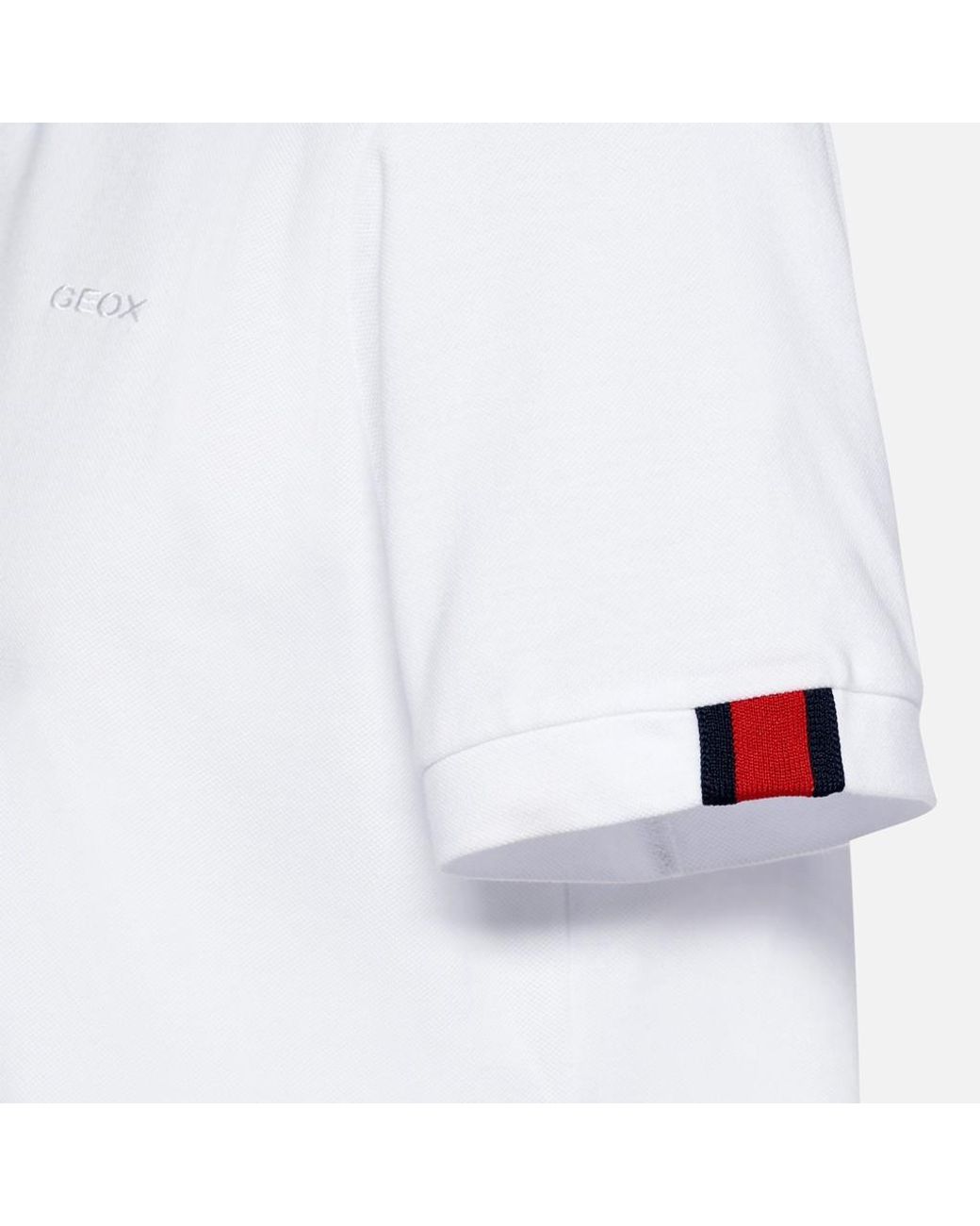Geox White Polo for men