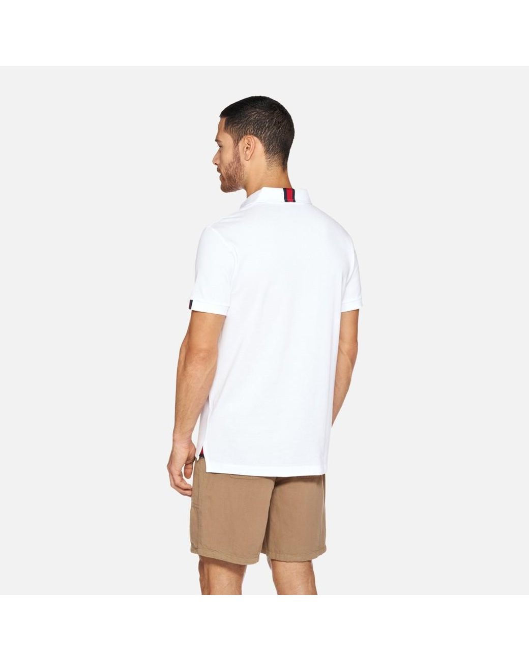 Geox White Polo for men